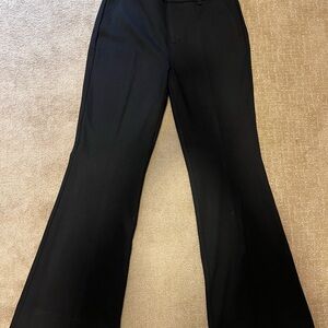 CAbi Elegant Black pant with flare sZ 6 (have two pairs)